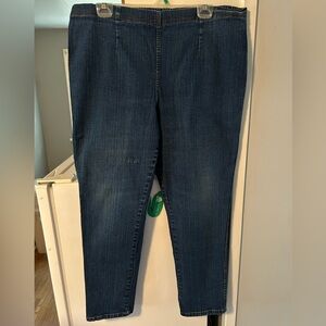 White Stag Straight Leg Pull On Jeans